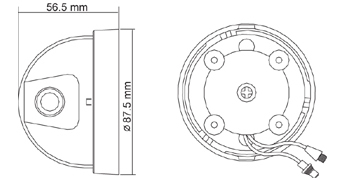 Yoko RYK3211 CCTV Dome Camera,Chennai India. 